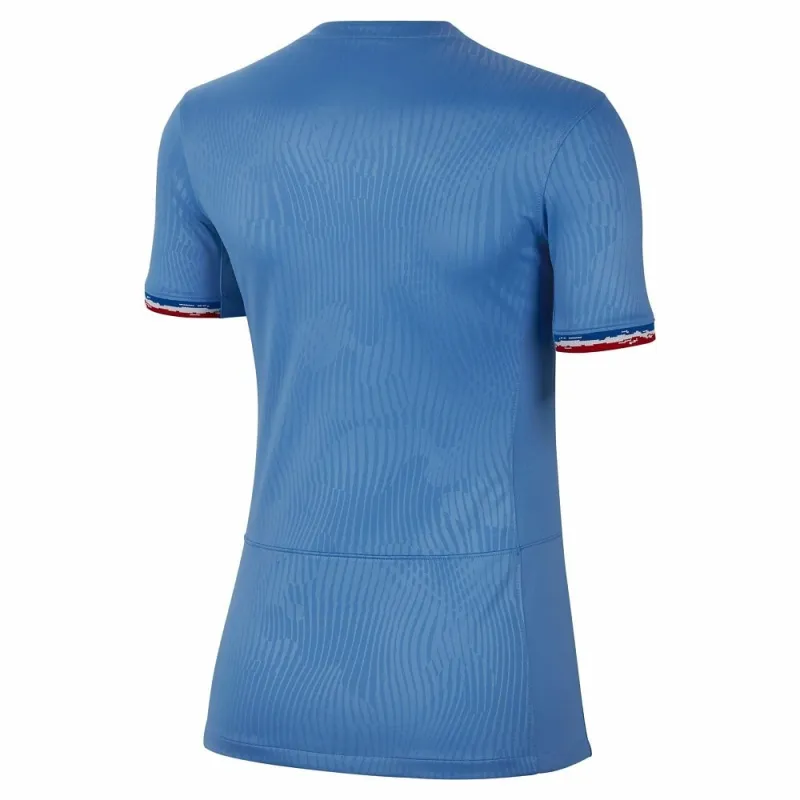 The French national team's 2023/24 home women's jersey - Blue