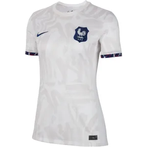 The French national team's 2023/24 away women's jersey - White
