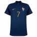 Antoine Griezmann's French national team 2022 home World Cup jersey - Blue