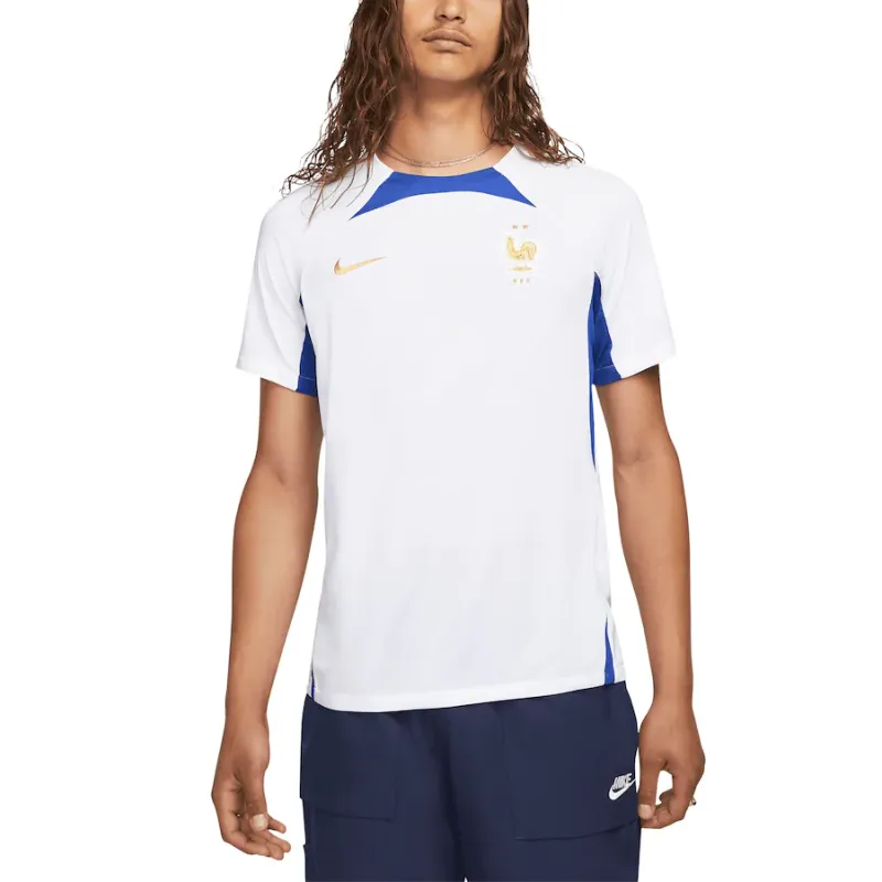 The training suit of the French national team for the 2022 World Cup - White