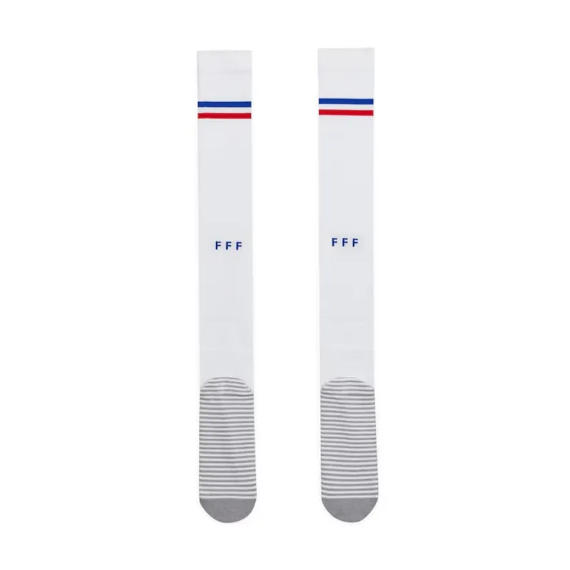 France national team 2024/25 Away Soccer Socks - White