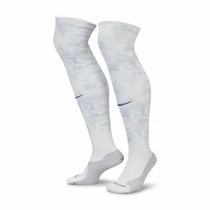 The home football socks of the French national team in the 2022 World Cup - White