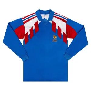 The retro home jersey of the French national team from 1992 to 1994 - Blue