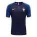The retro home jersey of the French national team in 2018 - Blue