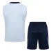 The French national team's 2024/25 vest and shorts - off-white.