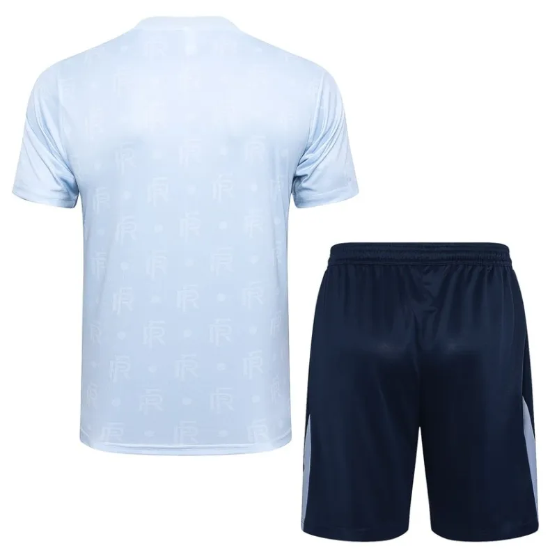 The training suit and shorts of the French national team for the 2024/25 season - off-white.