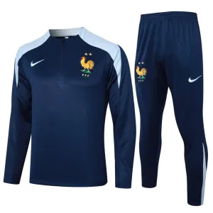 The French national team's 2024/25 sportswear and pants - blue