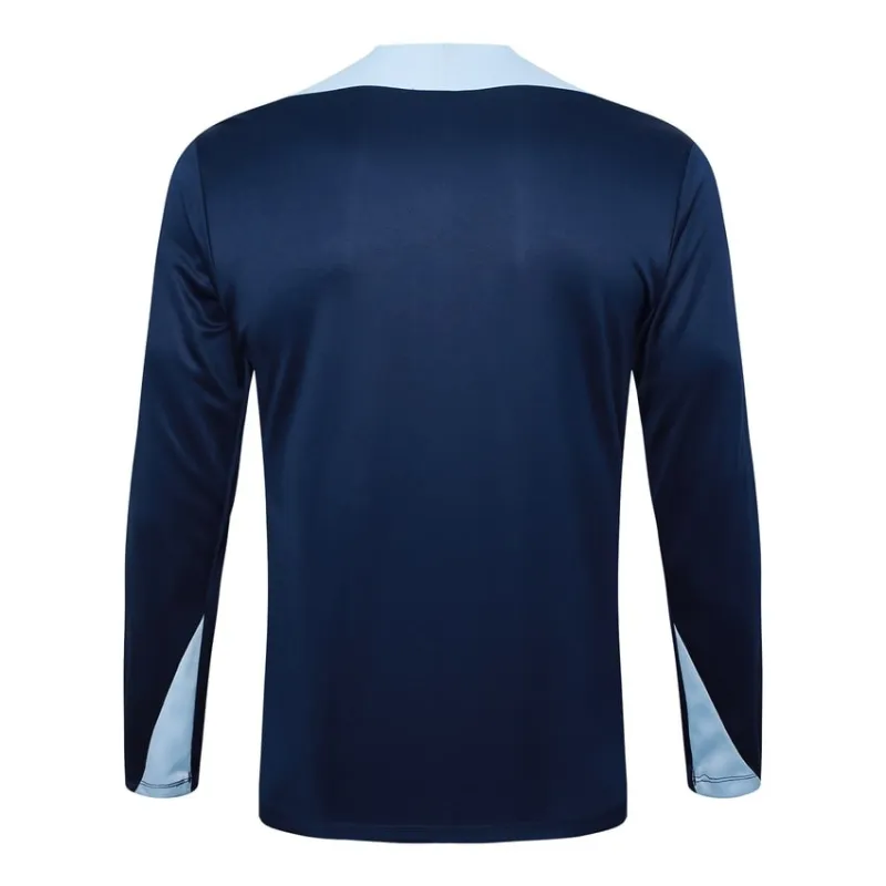 The French national team's 2024/25 sportswear and pants - blue