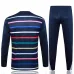 The sportswear and pants of the French national team for 2024/25 - with blue patterns.