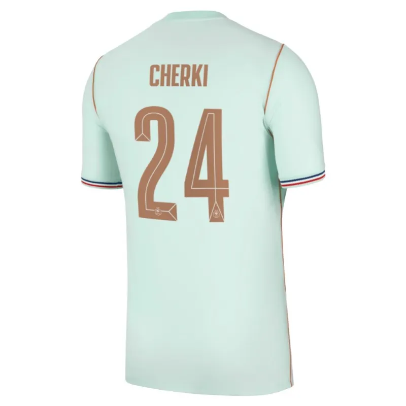 France CHERKI 2026/27 Away Jersey Green