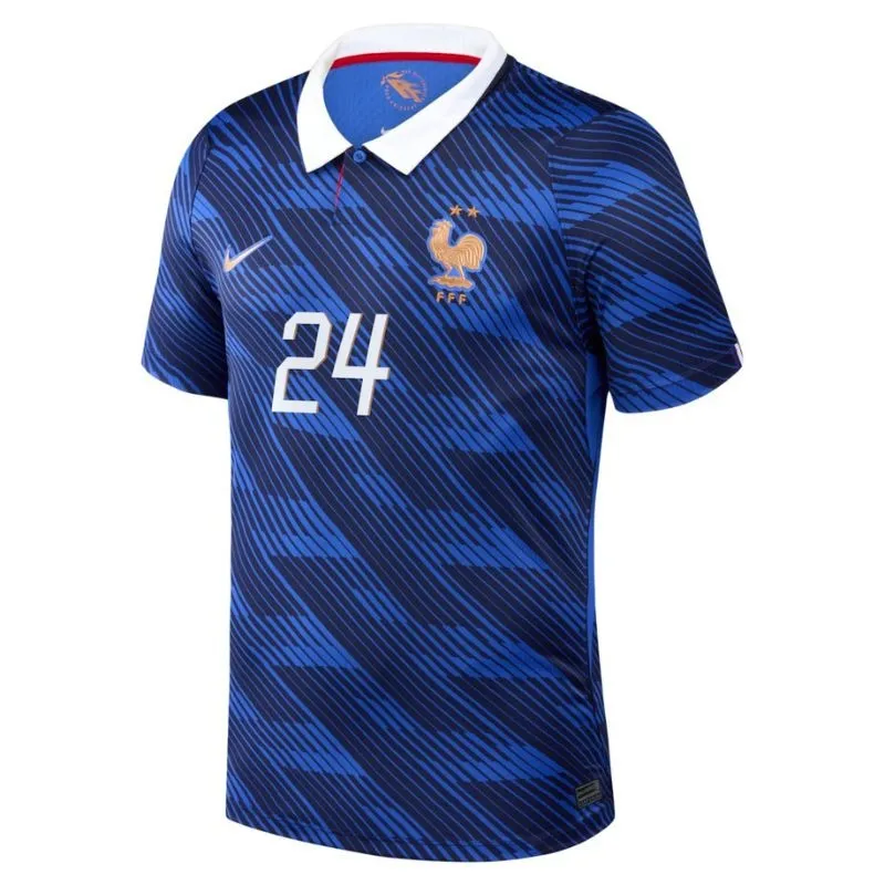 France CHERKI 2026 World Cup kids home jersey set blue