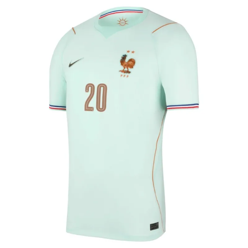 France DOUE 2026/27 Away Kids Kit Green