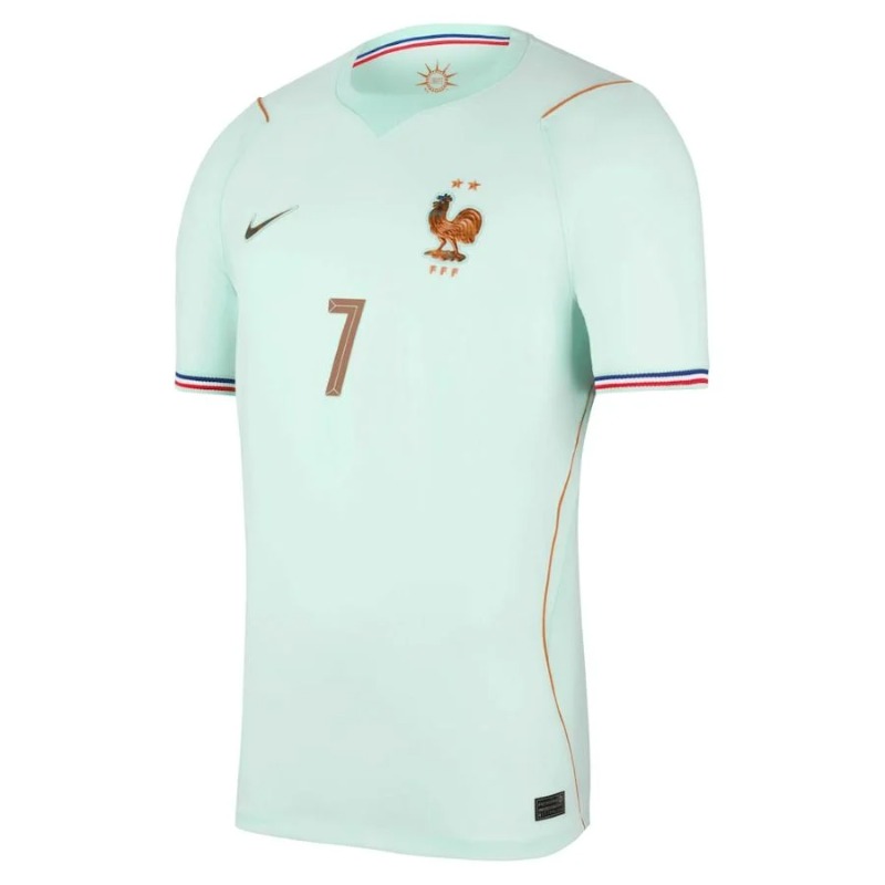 France DEMBELE 2026 World Cup away jersey green