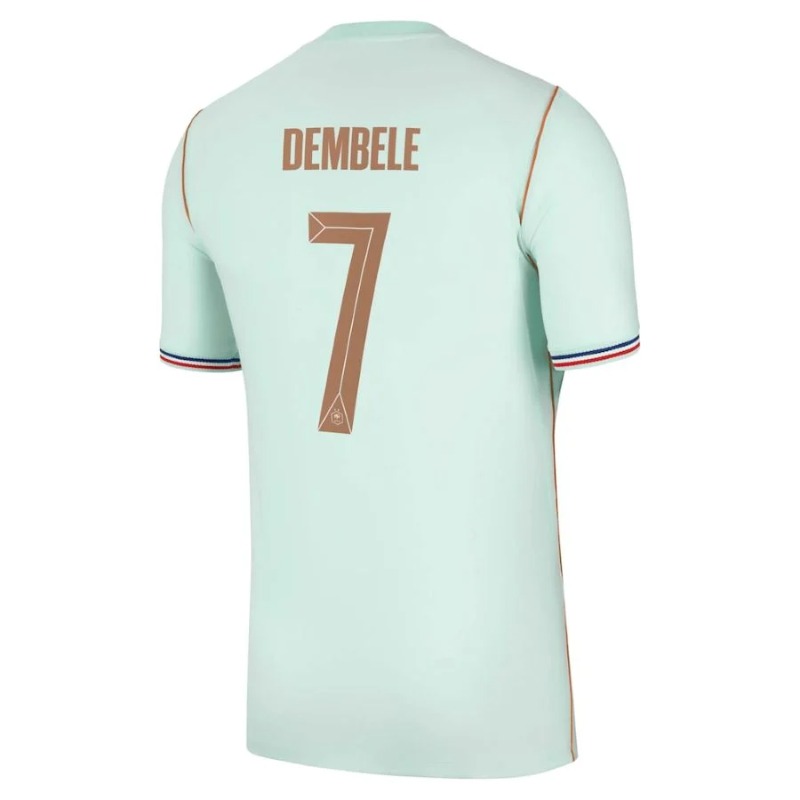 France DEMBELE 2026 World Cup away jersey green