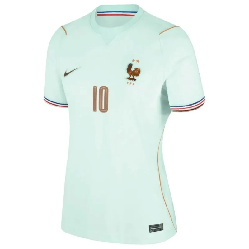 France MBAPPE 2026 World Cup women's away jersey green