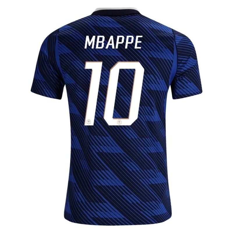 Francia MBAPPE Coppa del Mondo 2026 maglia casa bambino blu