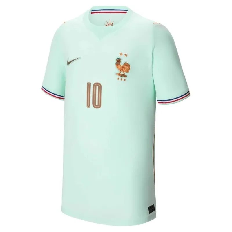France MBAPPE 2026 World Cup kids away jersey green