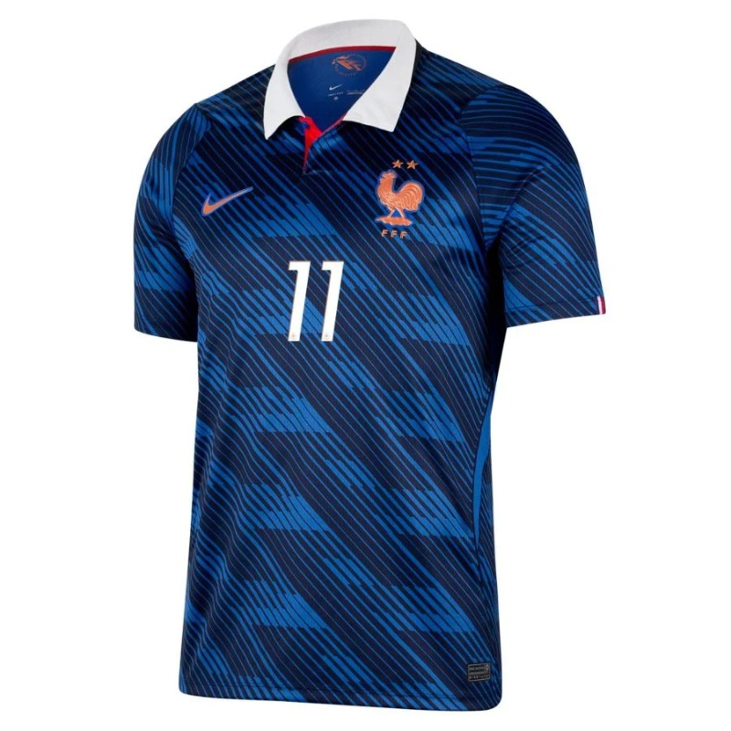 France OLISE 2026 World Cup kids home jersey set blue