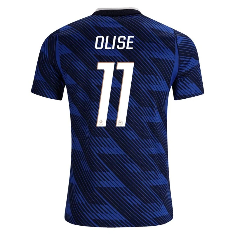 France OLISE 2026 World Cup kids home jersey set blue