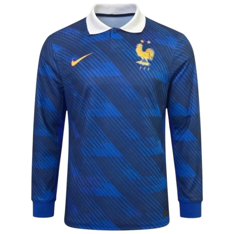 Camiseta Francia Local Manga Larga Mundial 2026/27