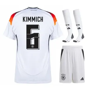 Joshua Kimmich's 2024/25 Home Kids' Kit - White