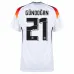 Ilkay Gündoğan's 2024/25 Home Kids' Kit - White