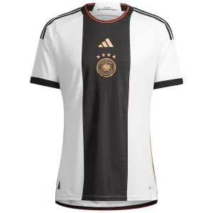 Germany's 2022 FIFA World Cup Home Player Version Jersey - White