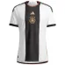 Germany's 2022 FIFA World Cup Home Player Version Jersey - White