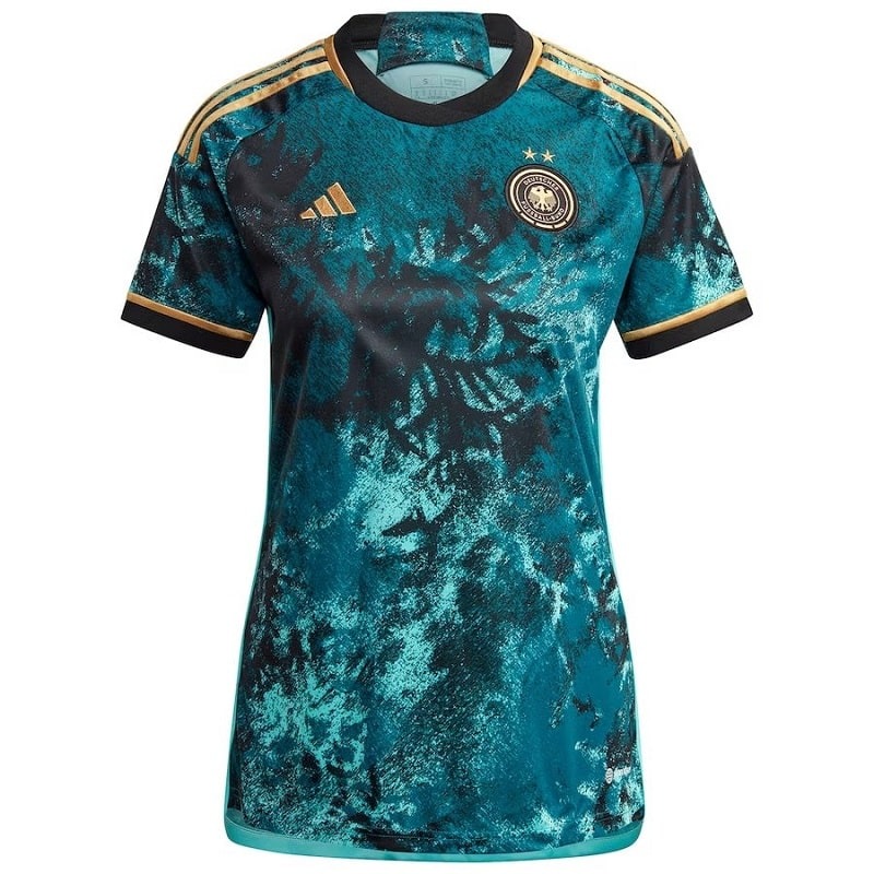 Germany's 2023/24 Women's Away Jersey - Green