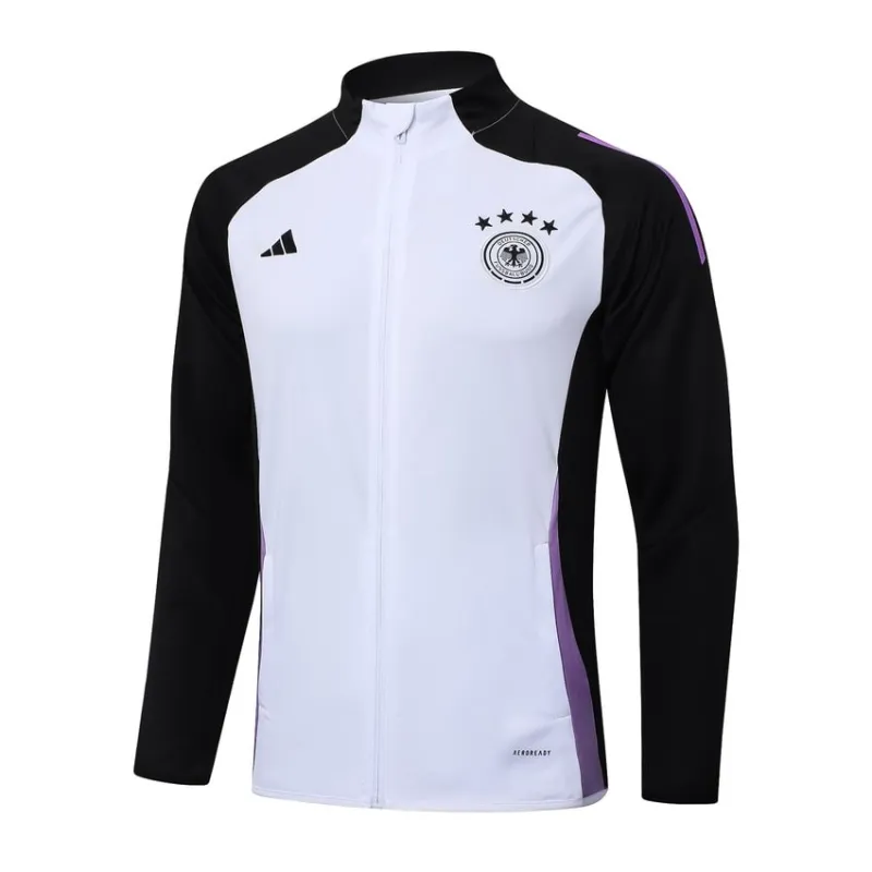 Germany's 2024/25 sports jacket + trousers - White and Black