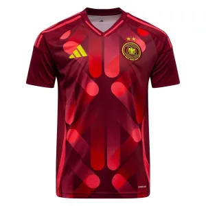 2024 UEFA European Championship Germany Men's Away Jersey - Fan Version - Red