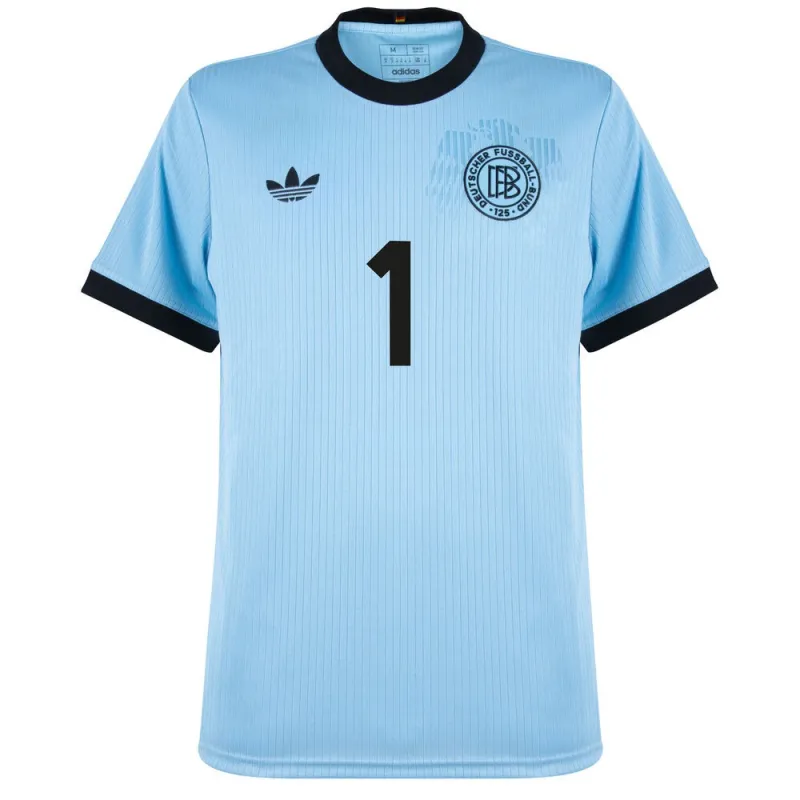 Kahn Germany 125th Anniversary Goalkeeper Jersey - Cyan