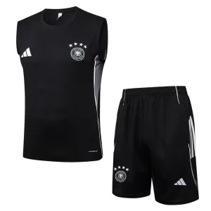 Germany 2025/26 Shorts and Vest Set - Black