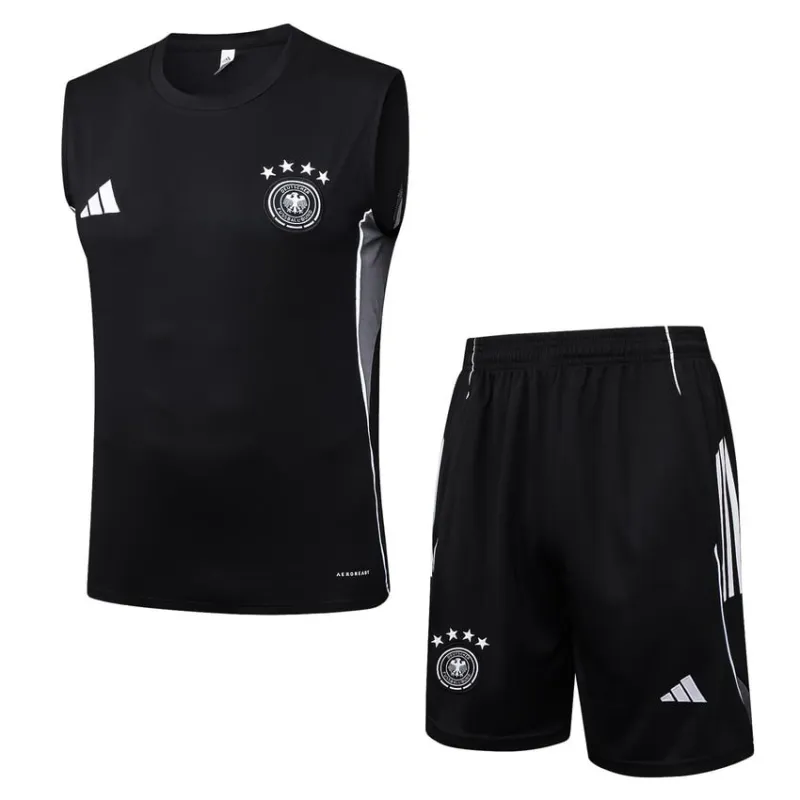 Completo Pantaloncini e Canotta Germania 2025/26 - Nero