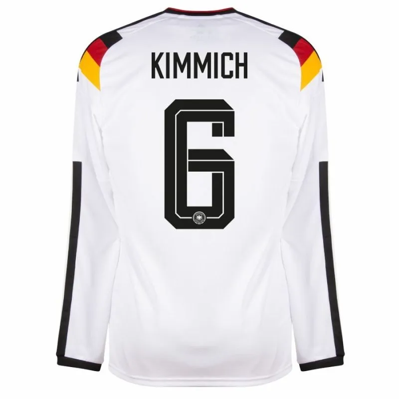 Germany KIMMICH 2026/27 Home Long Sleeve Jersey - White