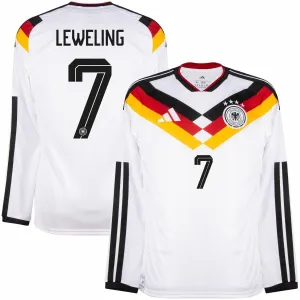 Germany LEWELING 2026/27 Home Long Sleeve Jersey - White