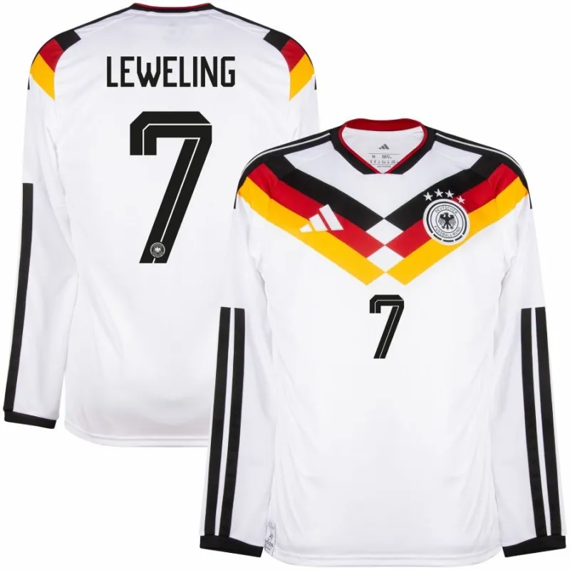 Germany LEWELING 2026/27 Home Long Sleeve Jersey - White