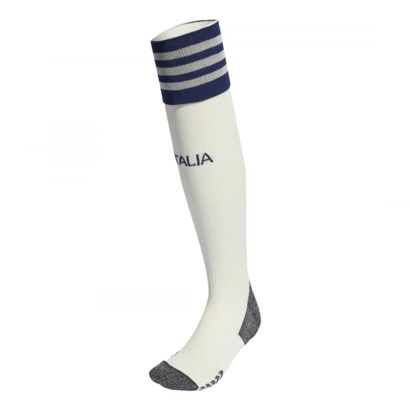 Italy's 2023/24 Away Football Socks - White