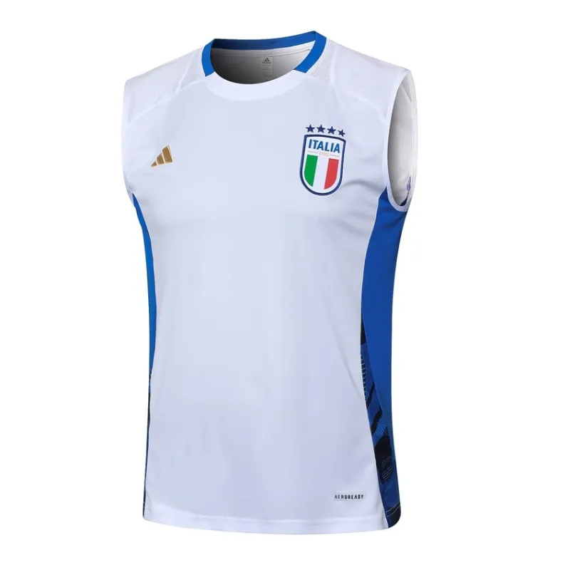 Italy's 2024/25 vest + shorts - white