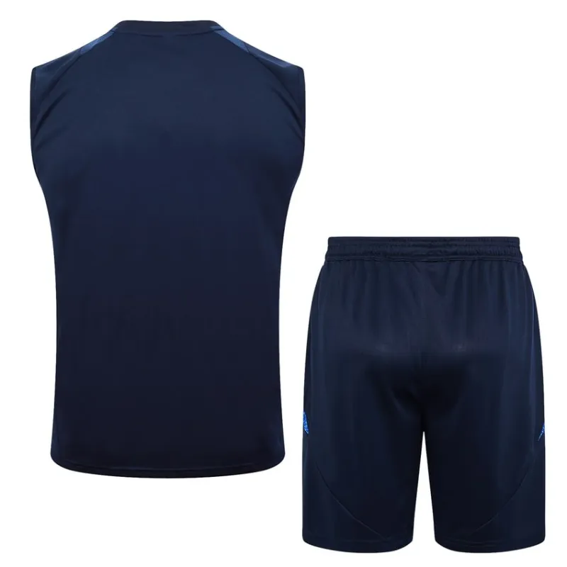 Italy's 2024/25 vest + shorts - dark blue