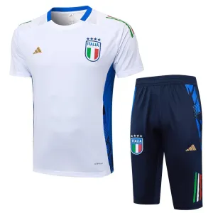 Italy's 2024/25 training suit + shorts - white