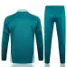 Traje de deporte de manga larga + pantalones de Italia 2024/25 - verde