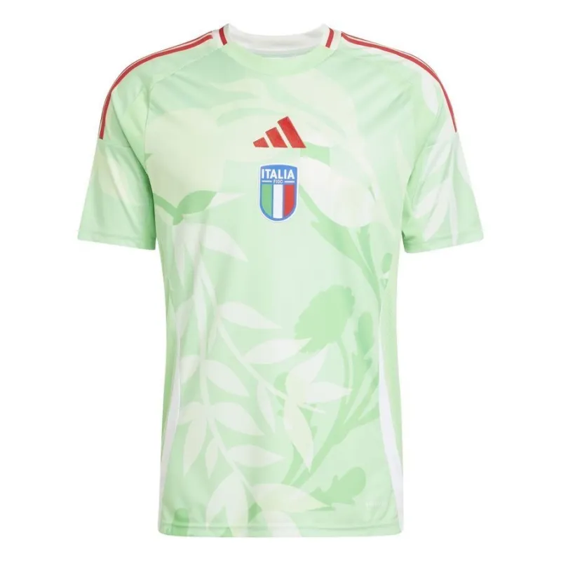 Italia 2024 EURO Trasferta Maglia Uomo Verde Chiaro