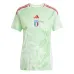 Italia 2024 EURO Trasferta Maglia Donna Verde Chiaro