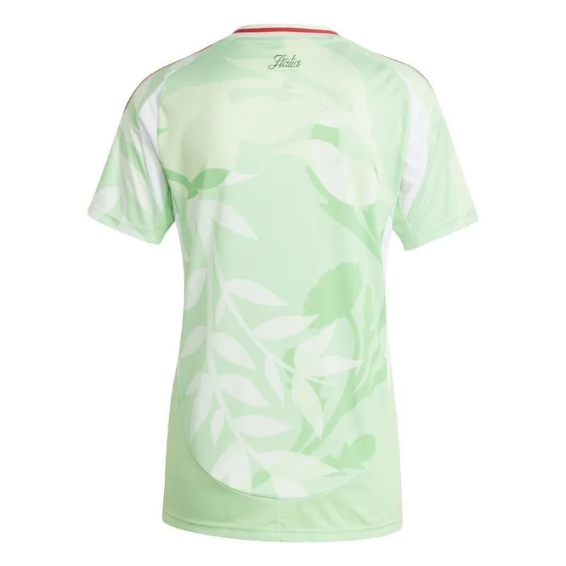 Italia 2024 EURO Trasferta Maglia Donna Verde Chiaro