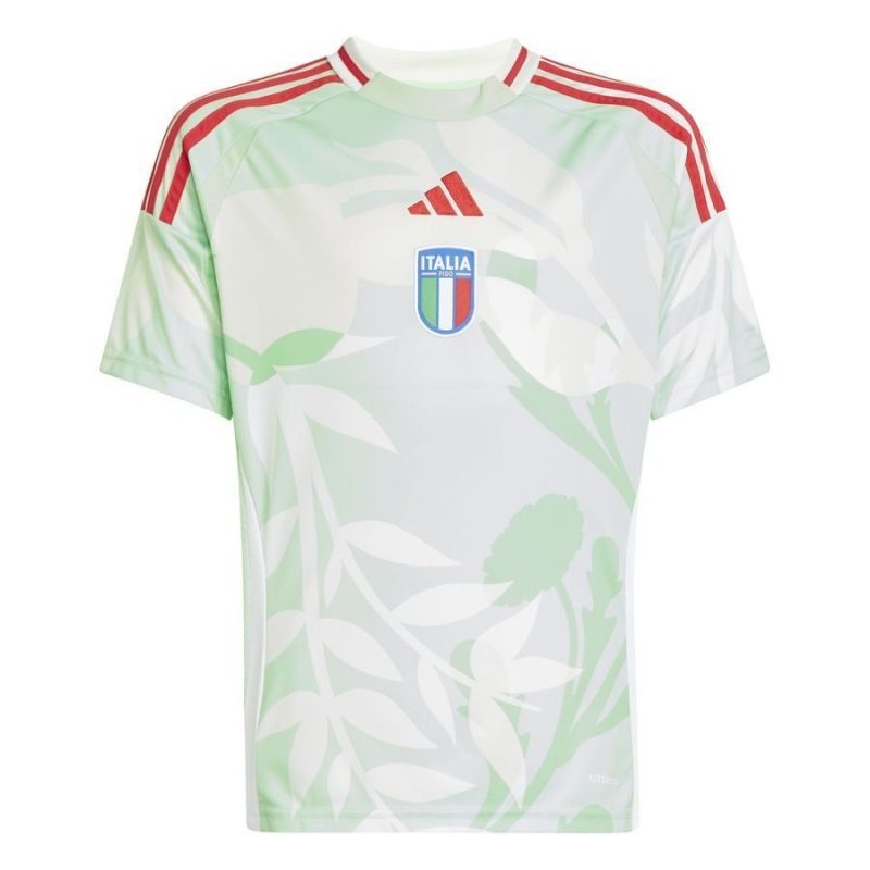Italy 2024 EURO Away Kids' Jersey Light Green