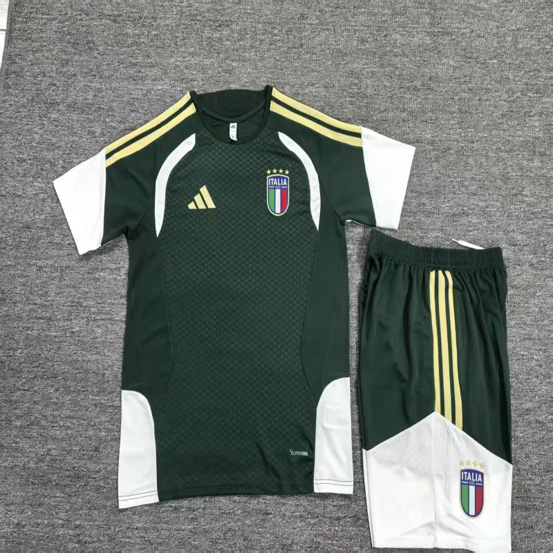 Italie 2026/27 Ensemble Entraînement Enfan vert