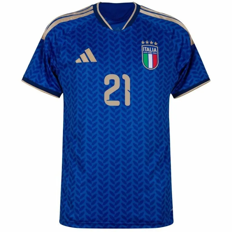 Italia BASTONI 2026/27 Maglia Casa - Blu