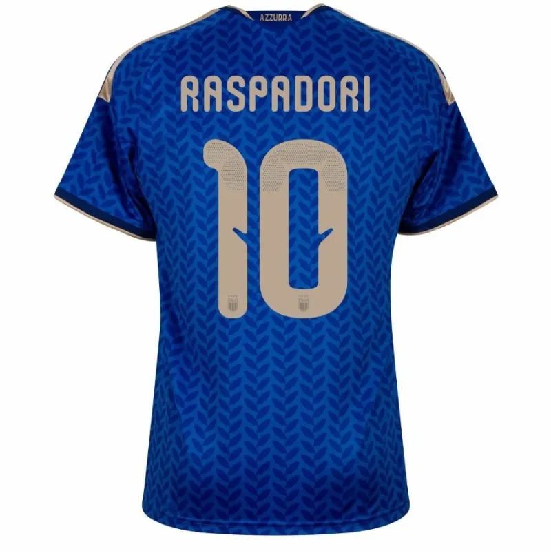 Italy RASPADORI 2026/27 Home Kids' Kit - Blue