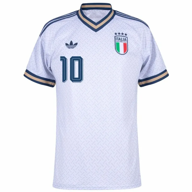 Italy R.BAGGIO 2026/27 Away Jersey White